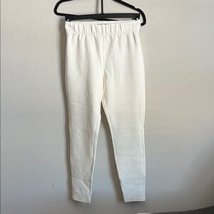 Boston Proper Cream Leggings